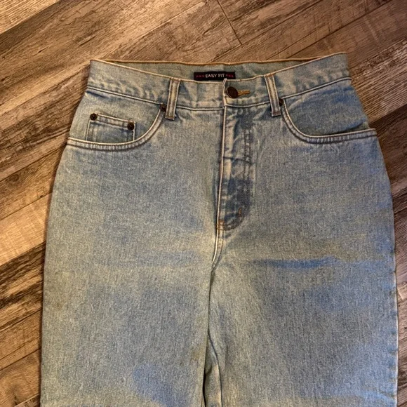 Bill Blass Sky Blue High Rise Women's Jeans / DG3 - Picture 2 of 4